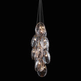 Mussels Cluster Curated Mouth-Blown Frosted Glas – unlit natural material contrast