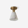 Nalia Alabaster Curated Alabaster Flush Mount Ce