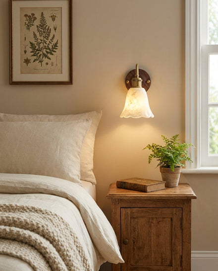 Nalia Alabaster Wall Sconce