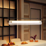Linear Strip Chandelier – Ambient Illumination in Luxury Interior Setting View 8