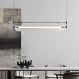 Linear Strip Chandelier – Ambient Illumination in Luxury Interior Setting View 12