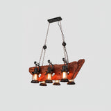 Nautical Industrial Style Wooden Curated Mouth-B – handcrafted surface texture #1
