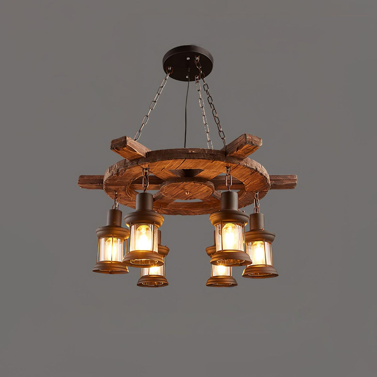 Nautical Industrial Style Wooden Curated Mouth-B – unlit natural material contrast #1