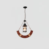 Nautical Industrial Style Wooden Curated Mouth-B – illuminated warm ambiance setting #1