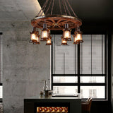 Nautical Industrial Style Wooden Curated Mouth-B – illuminated warm ambiance setting