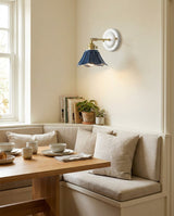 Navira Curated Solid Brass Wall Sconce – architectural ceiling profile