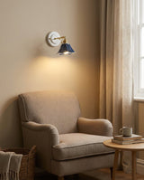 Navira Curated Solid Brass Wall Sconce – handcrafted surface texture
