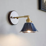 Navira Curated Solid Brass Wall Sconce – W 12cm x H 22cm  W 4.7 x H 8.6 finish configuration #1