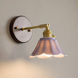 Navira Curated Solid Brass Wall Sconce – W 12cm x H 22cm  W 4.7 x H 8.6 finish configuration