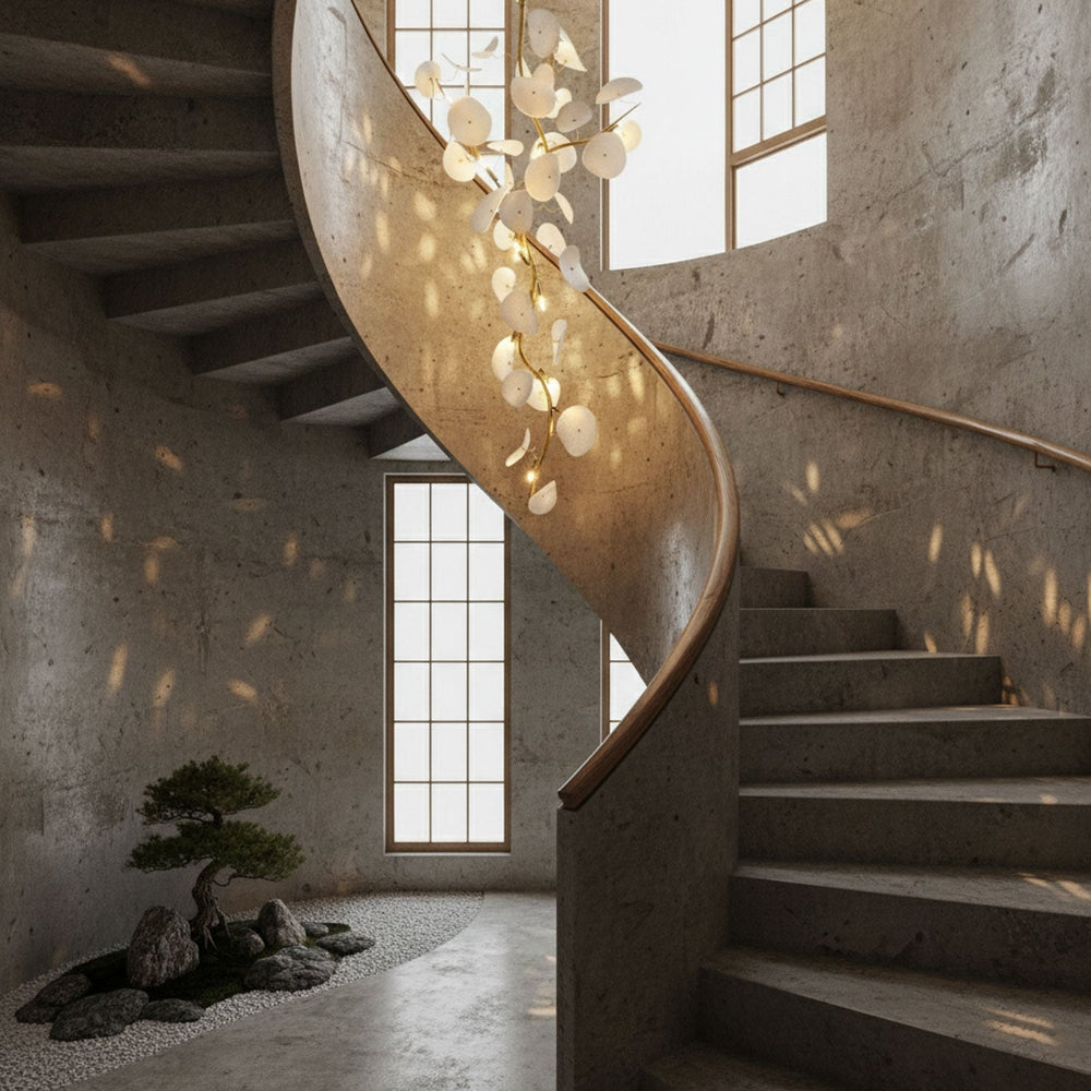 Nebula Petal Curated Hand-Thrown Ceramic Chandel