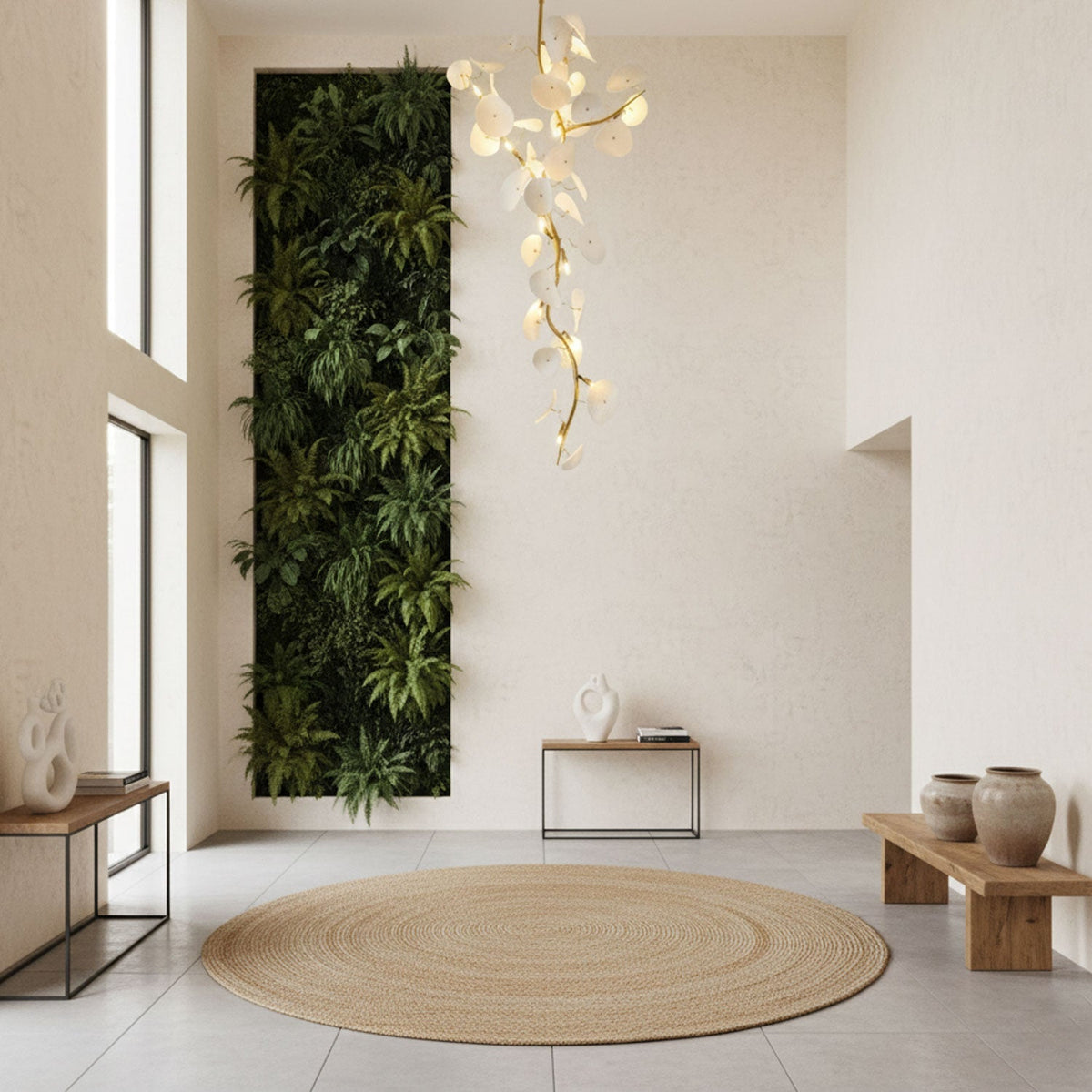 Nebula Petal Curated Hand-Thrown Ceramic Chandel – handcrafted surface texture