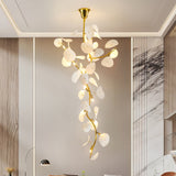 Nebula Petal Curated Hand-Thrown Ceramic Chandel – unlit natural material contrast
