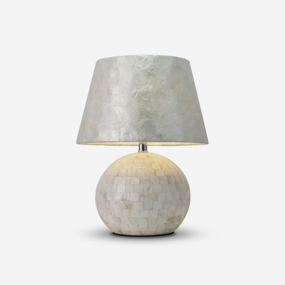 Nerina Curated Iron & Glass Table Lamp – Iron & Glass Table Lamp