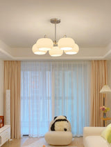 Nickel Persimmon Chandelier – Ambient Illumination in Luxury Interior Setting View 11