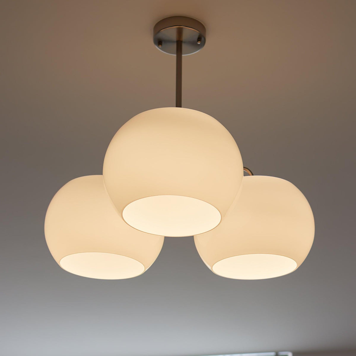 Nickel Persimmon Chandelier – Ambient Illumination in Luxury Interior Setting View 12