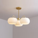 Nickel Persimmon Chandelier – Ambient Illumination in Luxury Interior Setting View 17