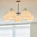 Nickel Persimmon Chandelier – Ambient Illumination in Luxury Interior Setting View 14