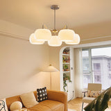 Nickel Persimmon Chandelier – Ambient Illumination in Luxury Interior Setting View 5