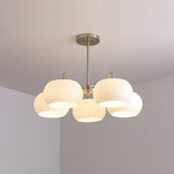 Nickel Persimmon Chandelier – Ambient Illumination in Luxury Interior Setting View 18