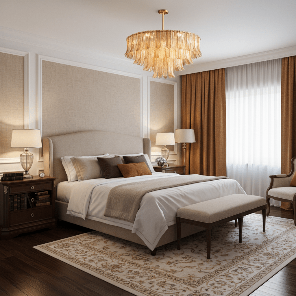 Nobelium Tribeca Chandelier – Ambient Illumination in Luxury Interior Setting View 7