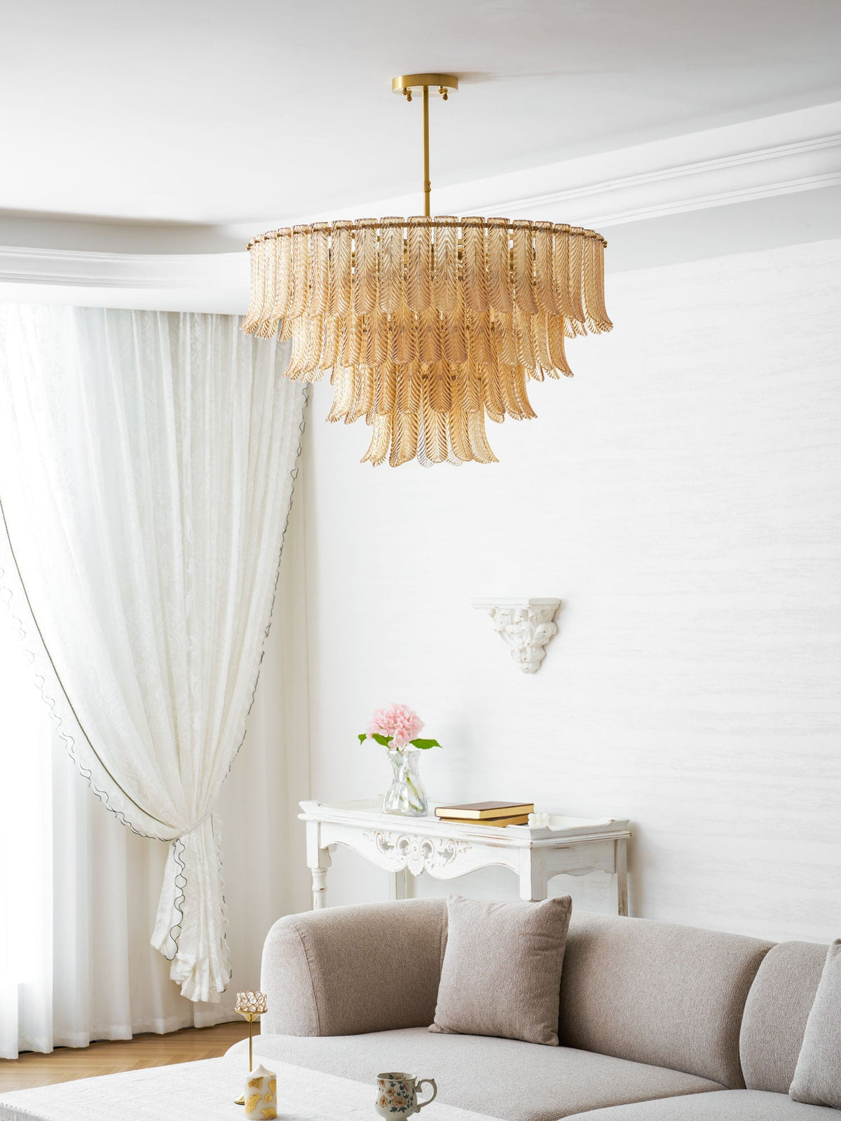 Nobelium Tribeca Chandelier – Ambient Illumination in Luxury Interior Setting View 13