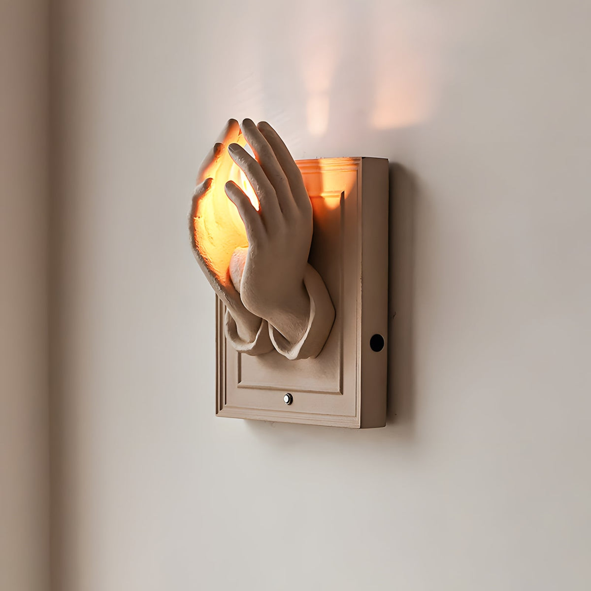 Noctara Amber Glass Wall Sconce - Artisanal View 11