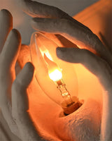 Noctara Amber Glass Wall Sconce - Artisanal View 12
