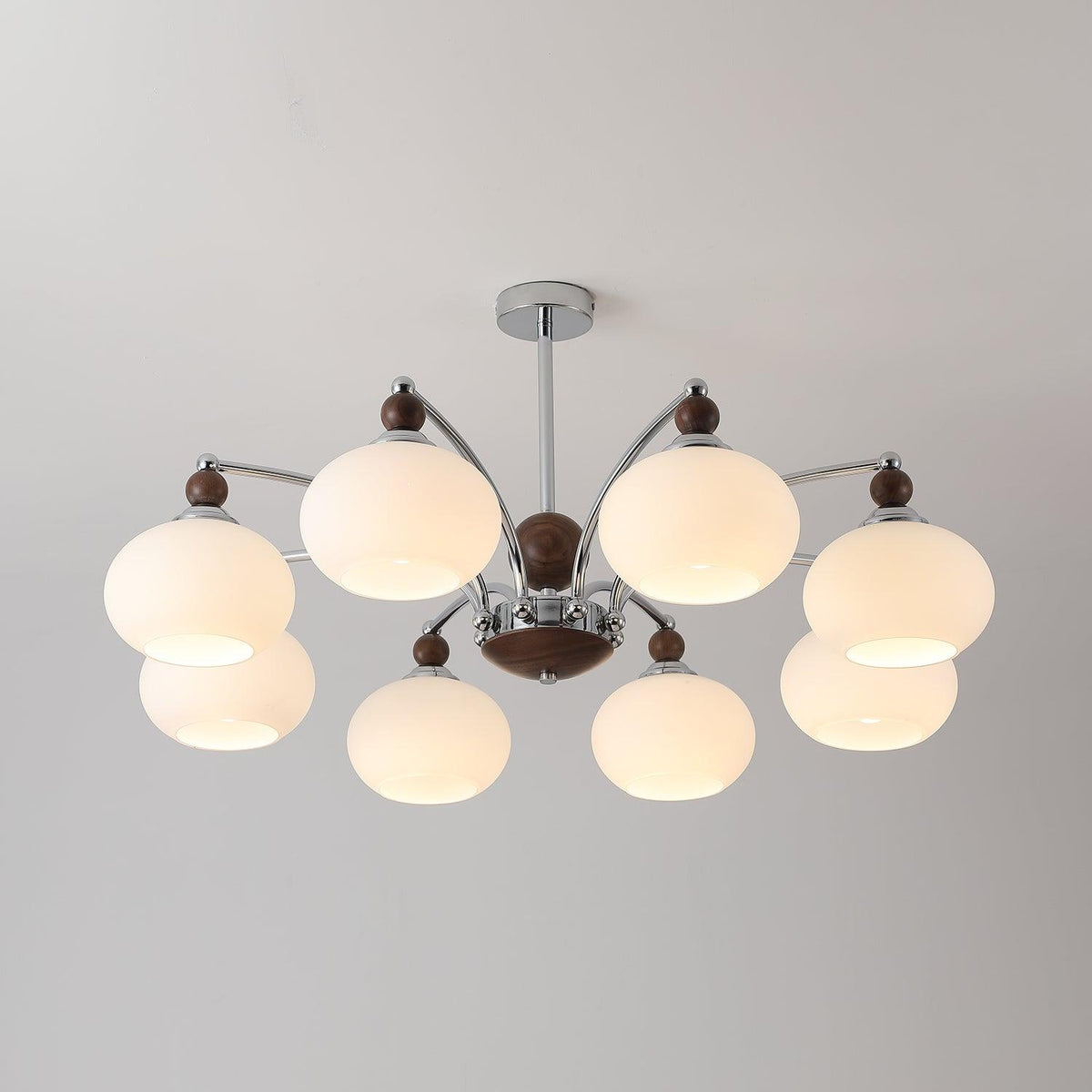 Noir Larenta Chandelier – Ambient Illumination in Luxury Interior Setting View 12