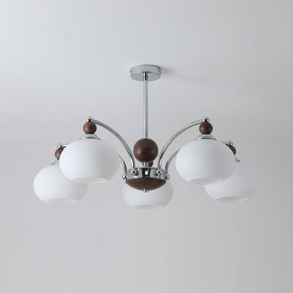 Noir Larenta Chandelier – Ambient Illumination in Luxury Interior Setting View 9