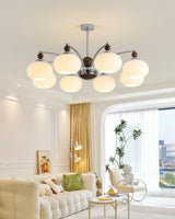 Noir Larenta Chandelier – Ambient Illumination in Luxury Interior Setting View 5