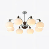 Noir Larenta Chandelier – Handcrafted Architectural Luxury Lighting Fixture