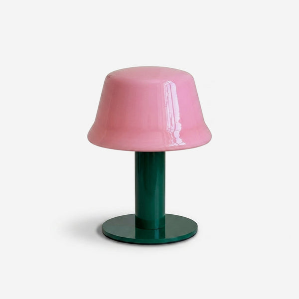 Nolvia Curated Mouth-Blown Frosted Glass Table L