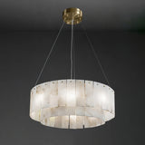Spanish Alabaster Chandelier View 11 | Natural Spanish Alabaster Nona Chandelier | Modern Luxury Lighting | JINSHE | JINSHE