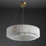 Spanish Alabaster Chandelier View 9 | Natural Spanish Alabaster Nona Chandelier | Modern Luxury Lighting | JINSHE | JINSHE
