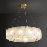 Spanish Alabaster Chandelier View 14 | Natural Spanish Alabaster Nona Chandelier | Modern Luxury Lighting | JINSHE | JINSHE