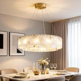 Spanish Alabaster Chandelier View 5 | Natural Spanish Alabaster Nona Chandelier | Modern Luxury Lighting | JINSHE | JINSHE