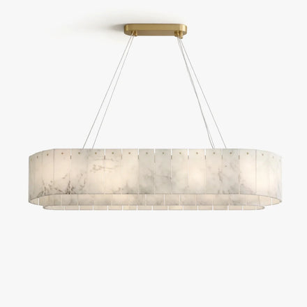 Nona Linear Alabaster Chandelier