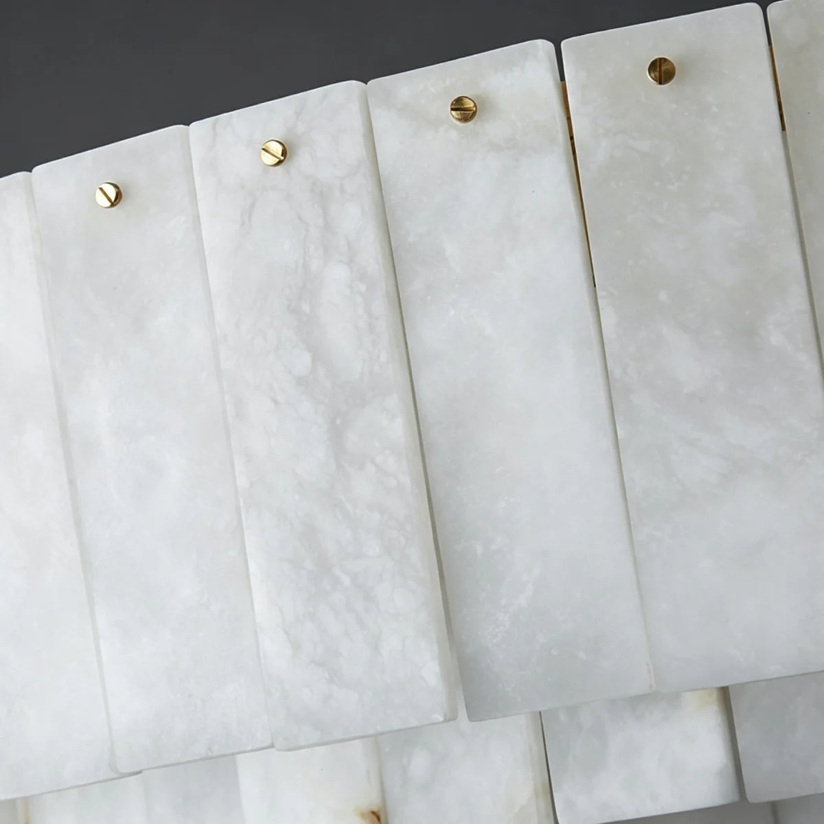 Spanish Alabaster Chandelier View 9 | Natural Spanish Alabaster Nona Linear Chandelier | Modern Luxury Lighting | JINSHE | JINSHE