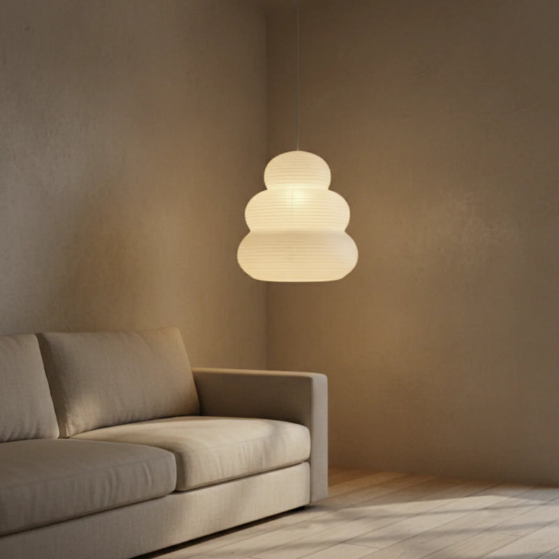 JINSHE Isamu Noguchi's creative Japanese rice paper chandelier Pendant Light - product image