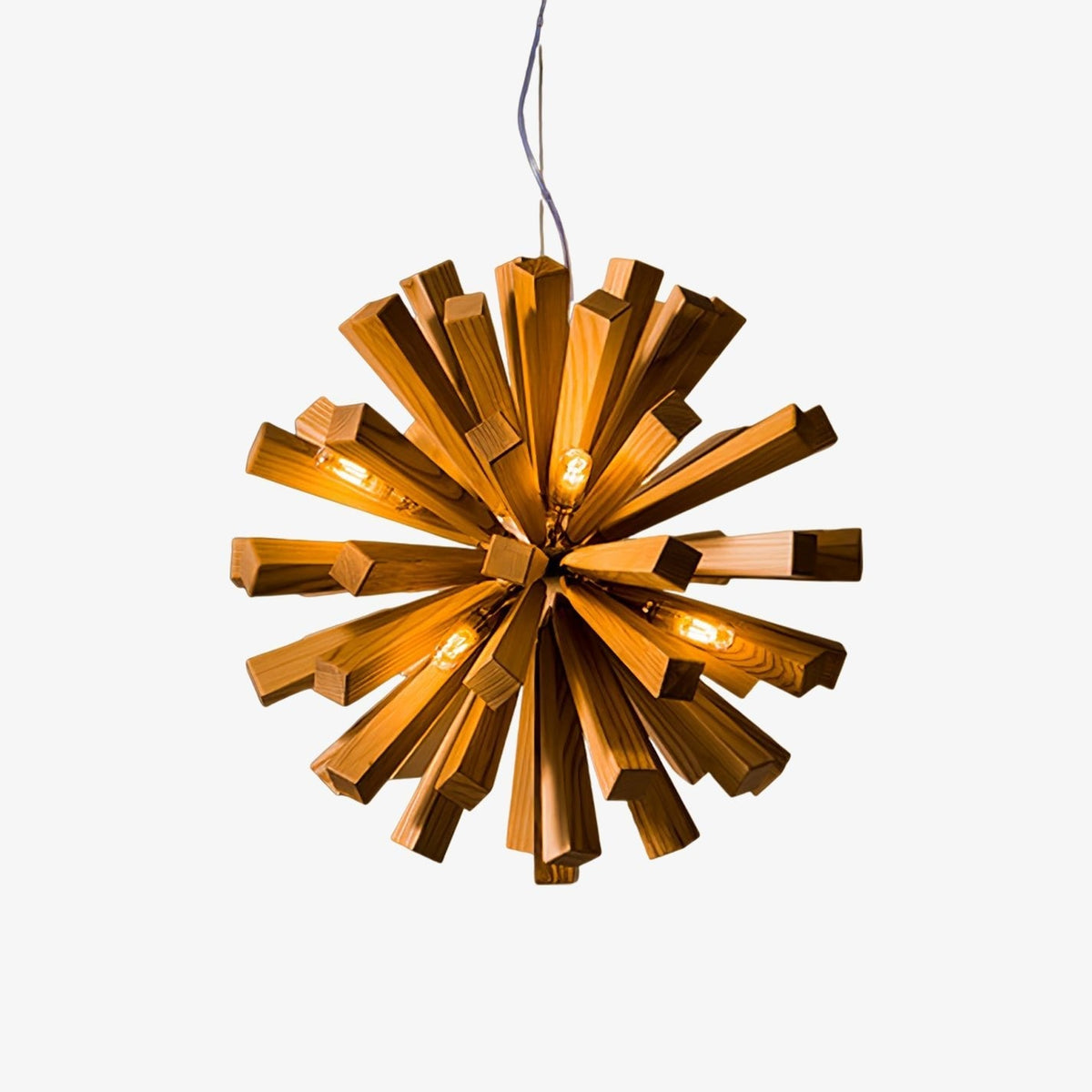 Nova Burst Curated Iron & Glass Chandelier – Iron & Glass Chandelier