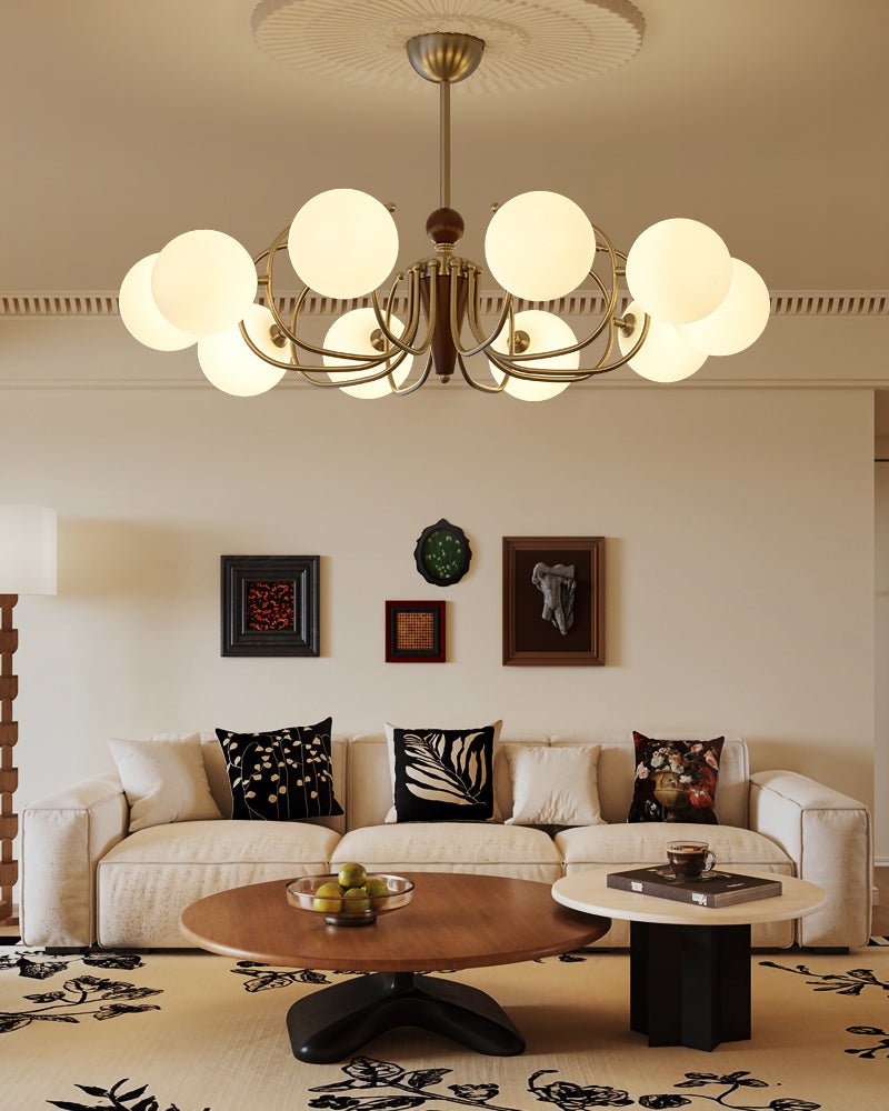 Nova Grove Chandelier – Ambient Illumination in Luxury Interior Setting View 9