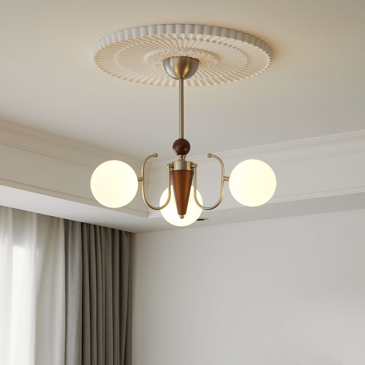 Nova Grove Chandelier – Ambient Illumination in Luxury Interior Setting View 5
