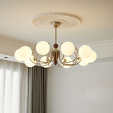 Nova Grove Chandelier – Handcrafted Material Texture and Detail View