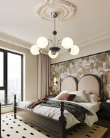 Modern Novara Chandelier – Ambient Illumination in Luxury Interior Setting View 8