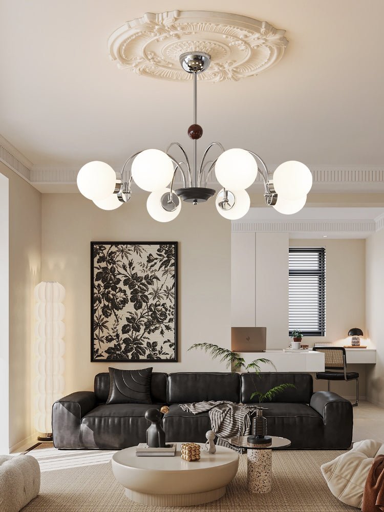 Modern Novara Chandelier – Ambient Illumination in Luxury Interior Setting View 15