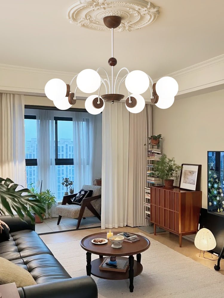 Modern Novara Chandelier – Ambient Illumination in Luxury Interior Setting View 12