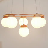 Miira Wood Chandelier – Ambient Illumination in Luxury Interior Setting View 15