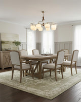 Nuvafleur Curated Mouth-Blown Frosted Glass Chan – dimensional scale reference
