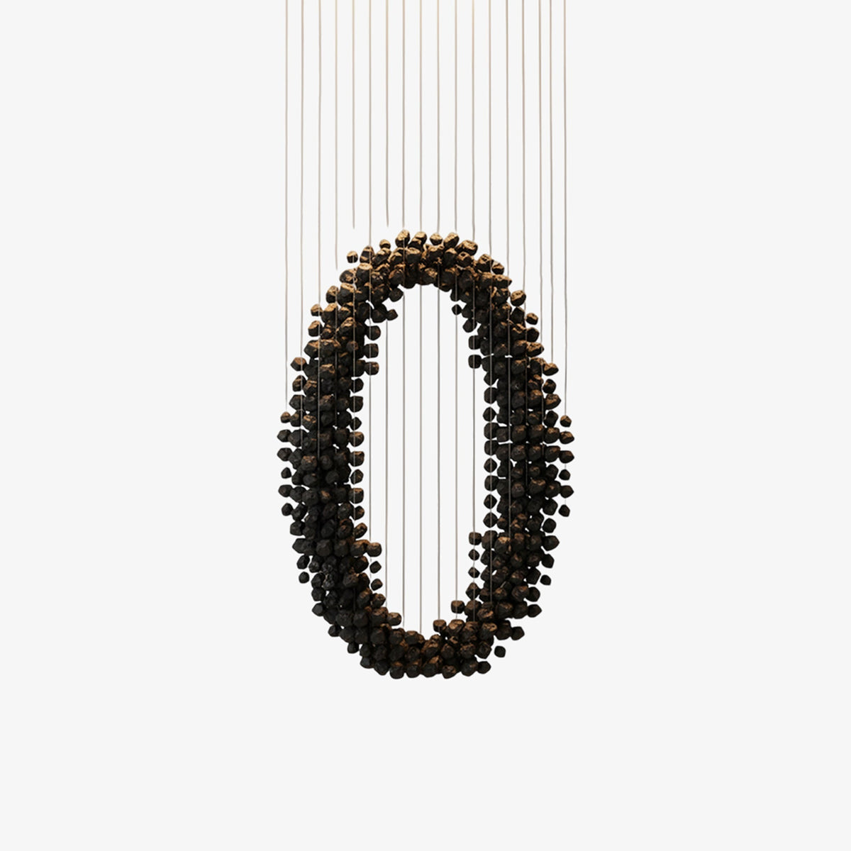 Charcoal Chandeliers O Curated Iron & Glass Chan – Iron & Glass Chandelier