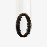 Charcoal Chandeliers O Curated Iron & Glass Chan – Iron & Glass Chandelier